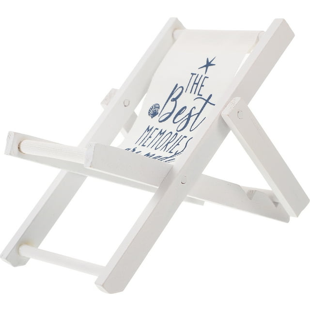 Miniature Beach Chair Folding Chair Decor Nautical Style Beach Chair Prop Photo Prop