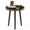 thumbnail image 1 of Costway 1 PCS Round Side Table Sofa Coffee End Accent Table Nightstand Home Furniture, 1 of 10