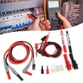 thumbnail image 4 of Kit de sonda de prueba, kit de prueba de cable P1308B Kit de prueba de cable Conector banana a gancho de prueba Confiable y duradero, 4 of 8