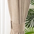 thumbnail image 2 of The New Simple Curtains for Living Dining Room Bedroom and Modern Beige Bronzing Flannel Thickened Shading Velvet Light Luxury, 2 of 5