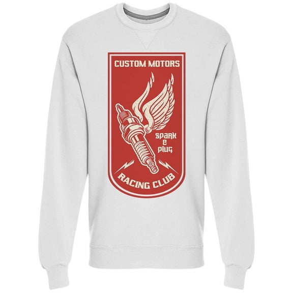 Custom Motors Racing Club Sweatshirt Men -Image by Shutterstock, Male Large