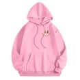 thumbnail image 4 of Miaoju Womens Hoodies Long Sleeve Tops Vintage Graphic Print Pullover Womens Fashion Tops Fall Clothes Drop Shoulder, 4 of 5