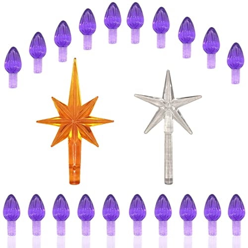 Luces/bombillas de cerámica KonohaElf de repuesto para árbol