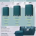 thumbnail image 2 of Luggage Set 5 Piece, Hardside Carry on Suitcase, Expandable Luggage with Travel Bags Spinner Wheels TSA Lock, 2 of 13