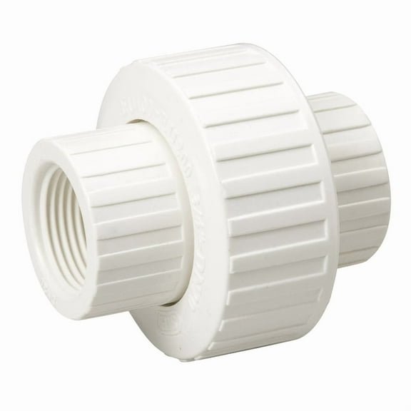 B&K 1-1/2 In. FIP Schedule 80 Threaded PVC Union 164-137HC