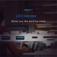 thumbnail image 1 of HUB USB 3.0 5 en 1 para con Lector de Tarjetas TF/SD PD USB 3.0, Divisor USB para 10.6 2012-2019 y Versiones Superiores, 1 of 5