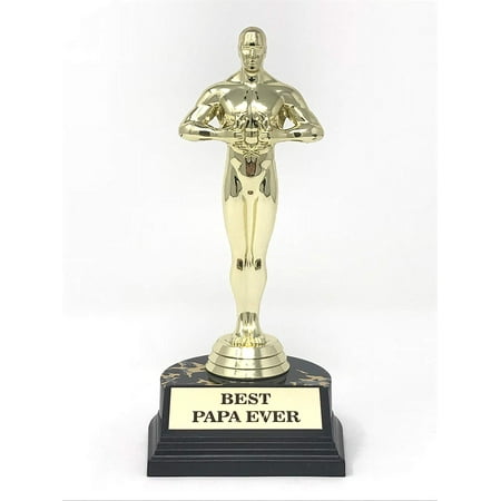 Aahs Engraving World's Best Award Trophy (Best Papa Ever (7 (Best Ever Darwin Awards)