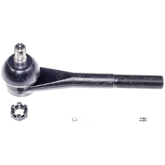 Dorman T2026PR Front Left Inner Steering Tie Rod End for Specific Chevrolet / GMC Models, Black Fits select: 1971-1986 CHEVROLET K10, 1987 CHEVROLET V10