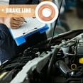 thumbnail image 3 of EeaseMX Cable de freno de coche de 3/16 pulgadas para combustible líquido y gas con 16 tornillos - 25 pulgadas de largo, 3 of 7