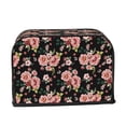 thumbnail image 2 of Lsque Rose Flowers Print 2 Slice Toaster Cover , Kitchen Appliance Dustproof Protector , Toaster Protector Dustproof Kitchen Appliance Cover, 2 of 7