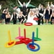 thumbnail image 5 of Juego Familiar de Lanzamiento de Aros con 5 Varillas y 5 Aros - Juego para Fiestas En Interiores y Exteriores En El Jardín para Niños y Adultos - Mejora La Coordinación Ojo-Mano y Las Habilidades Mot, 5 of 6