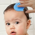 thumbnail image 2 of Hair Washing Brush – Silicone Scrubber & Comb for Baby Bath Cradle Cap Massage, 2 of 8
