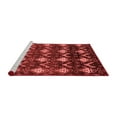thumbnail image 2 of Ahgly Company Machine Washable Indoor Rectangle Abstract Red Modern Area Rugs, 5' x 7', 2 of 4