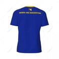 thumbnail image 4 of Exclusive design Bosnia And Herzegovina Flag Grain 3D Printed Men Running Bike Soccer Tennis Fitness Sports tshirt Mesh T-shirt, 4 of 9