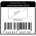 thumbnail image 2 of Mica de Nano Cristal Flexible para Pantalla de Chevrolet Aveo 2016, 2 of 4