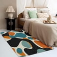 thumbnail image 3 of 4x6 Rug, Geometric Rug & Home Decor - Living Room Rug, Abstract Rugs for Bedroom, Washable Non Slip Soft Low Pile Large Indoor Area Rug, Colorful Modern Carpet & Room Decorations Y-&26, 3 of 7