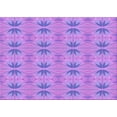 thumbnail image 1 of Ahgly Company Machine Washable Indoor Rectangle Transitional Bright Lilac Purple Area Rugs, 8' x 10', 1 of 7