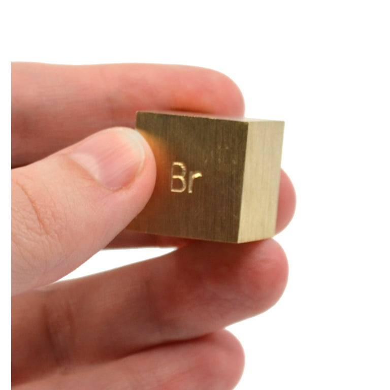 Density Cube, Brass (Br) with Element Stamp - 0.8 Inch (20mm) Sides - For  Density Investigation, Specific Gravity & Specific Heat Activities - Eisco  Labs 
