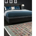 thumbnail image 4 of Unique Loom Fars Collection Area Rug - Kish (5' 1" x 8' Rectangle Blue/Brown), 4 of 7