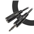 thumbnail image 1 of iMBAPrice® 25 Feet 3.5mm Male to Female Stereo Audio Cable for Phones, Headphones, Speakers, Tablets, PCs, MP3 Players and More, 1 of 6