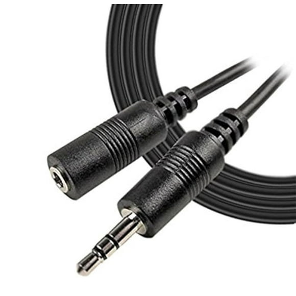 iMBAPrice® 25 Feet 3.5mm Male to Female Stereo Audio Cable for Phones, Headphones, Speakers, Tablets, PCs, MP3 Players and More