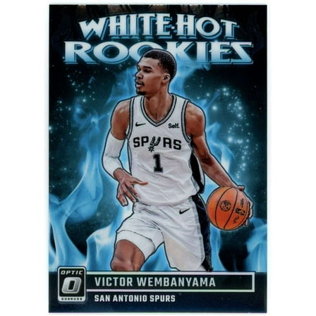 NBA 2023-24 Panini Donruss Optic White Hot Rookies Victor Wembanyama #2 (Rookie)