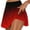 Wine Gradient, variant on gakvbuo Pleated Tennis Skirt For Women High Waisted Biker Shorts Athletic Short Stretchy Yoga Fake Two Piece Trouser Golf Skorts Skirts For Running Casual