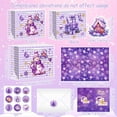 thumbnail image 3 of Purple Christmas Gift Wrapping Set - Non-Traditional Purple Theme with Gift Bags, Wrapping Paper, Stickers & Cards for Holiday Parties, 3 of 8