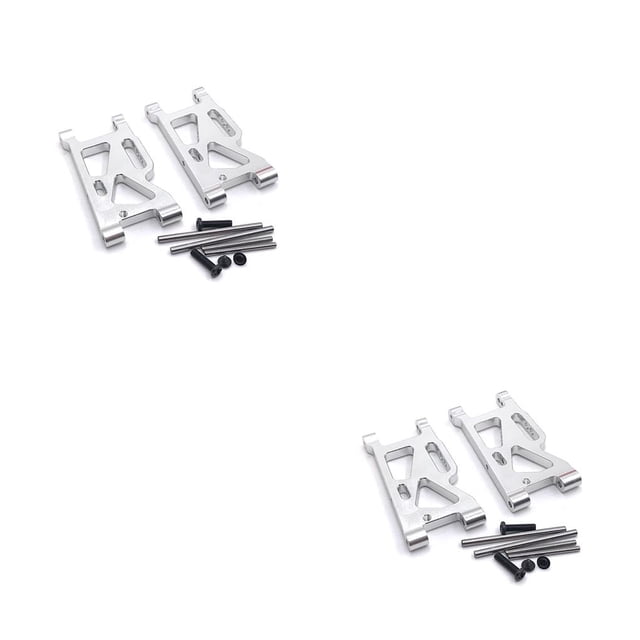 Tholdsy Brazo oscilante delantero para coche, 2 piezas, servicio profesional de larga duración, exquisito reemplazo de brazos de suspensión RC para Plata 2piezas Tholdsy CBP203190