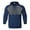 Navy, variant on Mens Long Sleeve Pullover Hoodie Color Block Front Pocket Nylon Spandex Blend Camp Wear Basic Wear Commute Wear Running Gear Winter Layer Transition Wear