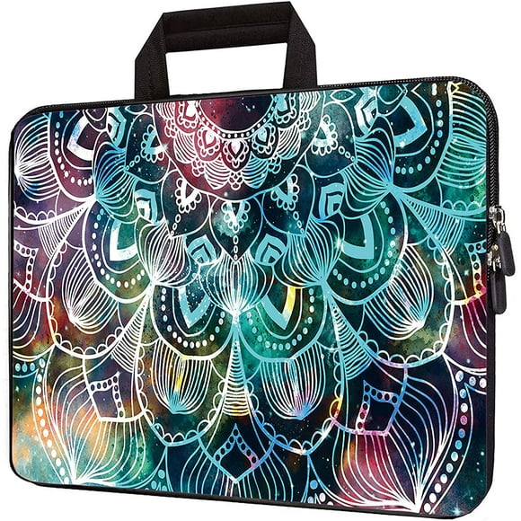 15 inch Neoprene Laptop Carrying Bag Chromebook Case Notebook Ultrabook Bag Tablet Travel Cover with Handle Zipper