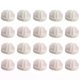 thumbnail image 1 of 20 Pcs Grid Cube Connector Abs Connectors For Wire Cube Storage Shelving (White), 1 of 5