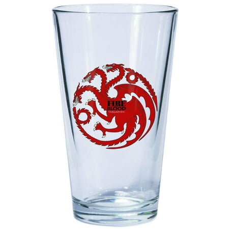 

Game Of Thrones Deluxe Pint Glass Targaryen Sigil