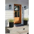 thumbnail image 5 of Veradek Demi Series  20" Plastic-Stone Planter - 2-Pack Black, 5 of 9