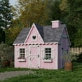 thumbnail image 2 of Little Cottage Co. 6x8 Victorian Playhouse with Floor and Loft, Outdoor Wood Do-It-Yourself Kit, 2 of 12