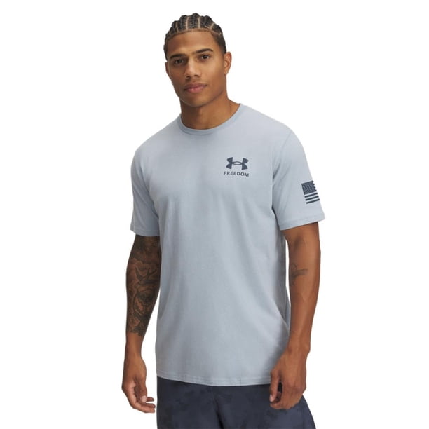 Camiseta Under Armour New Freedom Banner para hombre Harbor Blue XL