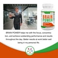 thumbnail image 3 of Spectra Vitamins BRAIN POWER 60 Capsules, Enhance Focus, Improves Memory, Ginkgo Biloba, Gotu Kola, Rosemary, Bilberry, Vitamin B12,, 3 of 6