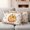 Green Orange, variant on Fall Pumpkin Outdoor Waterproof Pillow Covers, Thanksgiving Eucalyptus Sunflower Rose Decorative Rectangle Throw Pillowcase Sofa Cushion Sham for Patio/Couch/Chair, 20"x12" 2 Pack