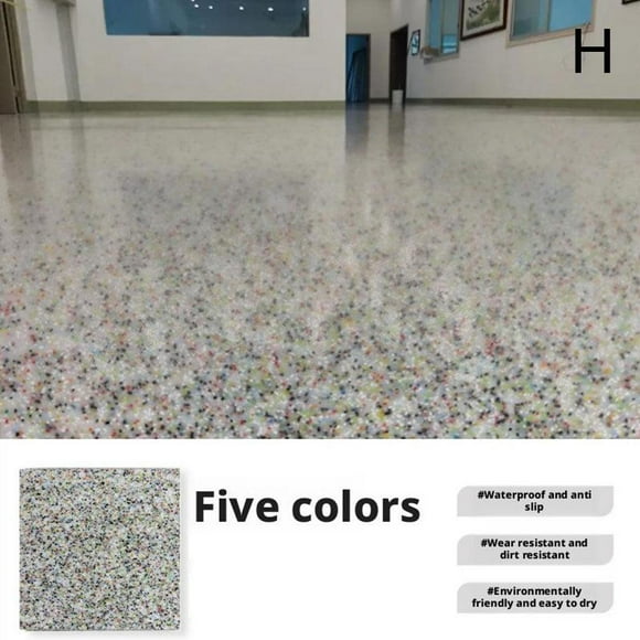 High-Gloss Marble Effect Epoxy Floor Coating, Garage Floor Paint, Floor Pai