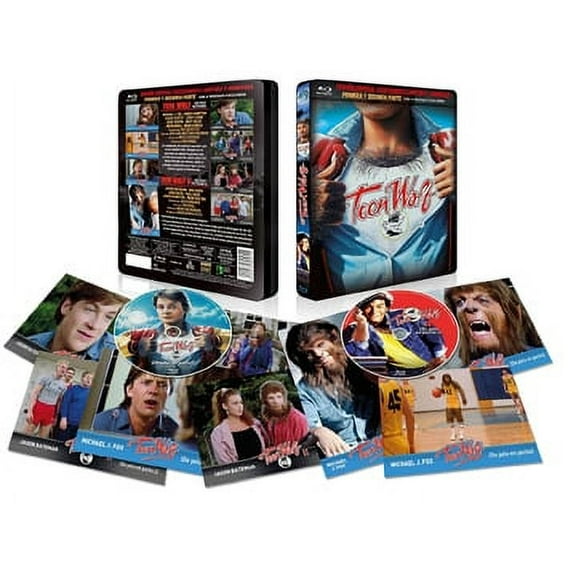 Teen Wolf Collection ( Teen Wolf / Teen Wolf Too ) (Steelbook Edition) [ Blu-Ray, Reg.A/B/C Import - Spain ]