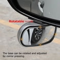 thumbnail image 1 of Yimiti Car For 360° Wide Angle Side View Mirror Rear Convex Blind Spot Mirror,Silver, 1 of 7