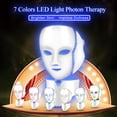 thumbnail image 3 of Máquina de rejuvenecimiento de la piel con 7 colores de fotones LED para rostro, cuello, eliminación del acné y antiarrugas, 3 of 15