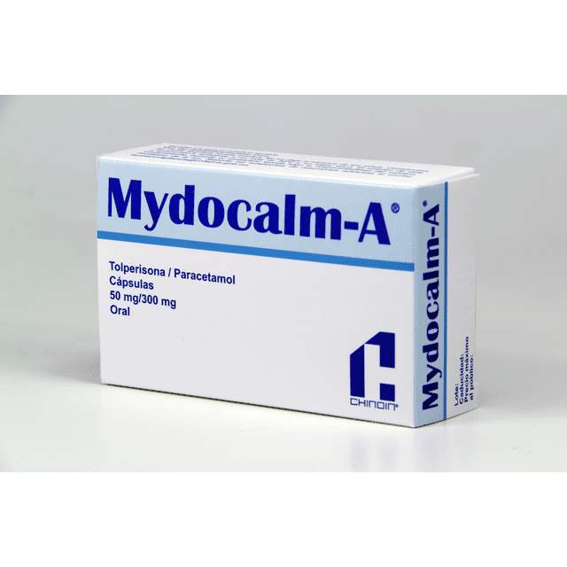 Mydocalm A cápsulas 50/300 mg 30 pzas