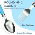thumbnail image 3 of 2 Pieces + Reusable Bag Eco-Friendly Kids Utensil Set, 3 of 7
