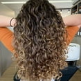 thumbnail image 5 of DOPI Women's Fashion Wig Brown Synthetic Hair Long Wigs Wave Curly Wig, 5 of 7