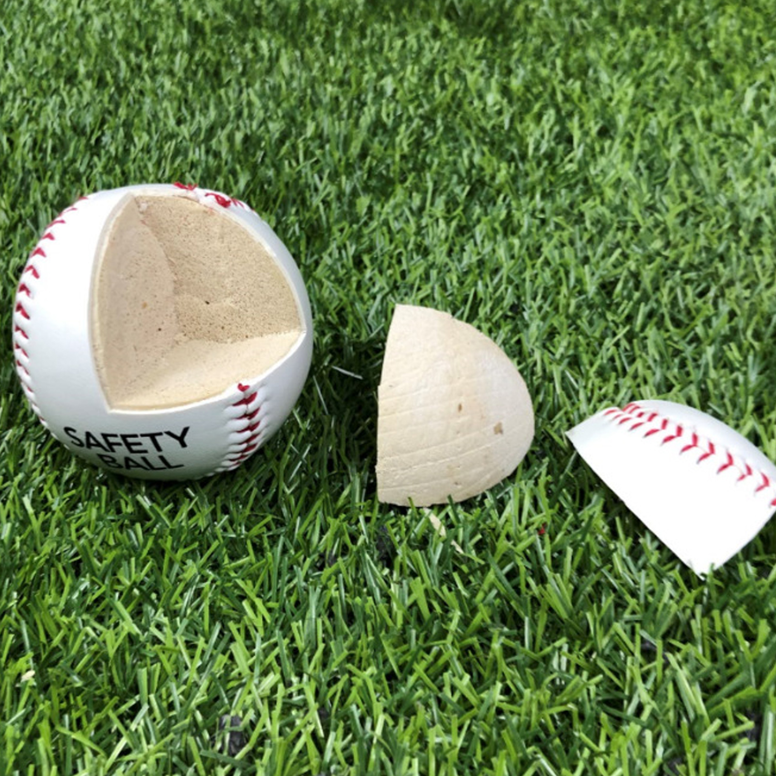 Standard 9 Inch Handmade Baseballs Rubber Inner Soft Baseball 7.2cm ...