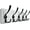 White, variant on Coat Rack Wall Mount,38 9/16" Long,10 Hooks,Coat Hooks Wall Mounted,Coat Hanger Wall,Farmhouse Wood Hook Rack Rail,Triple Hooks for Hanging Coats,Clothes,Jacket