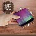 thumbnail image 7 of 3drose, Europe, North Iceland, Near Akureyri. Purple and Green Northern Lights, Set of 8 Coasters - Soft, 7 of 7
