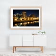 thumbnail image 5 of The Keelung River - Taipei Taiwan Photography Oak Framed Wall Art Print 12 x 18 inches, 5 of 6