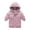 Purple, variant on Godderr Kids Toddler Winter down Jacket Cotton Coat Mid Long Overcoat Lightweight down Jacket Baby Thickened down Outerwear